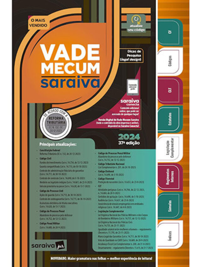 Vade Mecum Saraiva – Tradicional: Sobre o Livro 2024