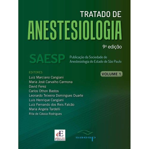 Tratado de Anestesiologia SAESP